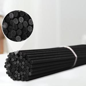 Bâtonnets diffuseurs en fibre personnalisés avec logo, emballage en tube à essai noir et blanc, pour vente en gros et au détail, pour ensemble diffuseur à bâtonnets - Product Image 6