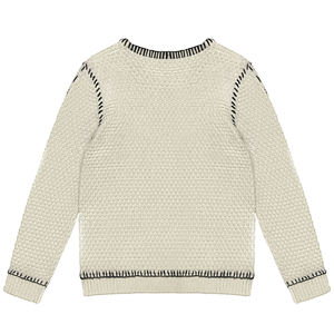 <span class=keywords><strong>Pull</strong></span> pour homme avec logo personnalisé OEM et ODM <span class=keywords><strong>Pull</strong></span> en jacquard avec lettre Haut en tricot Pulls amples <span class=keywords><strong>Pull</strong></span> néon en tricot à col rond pour homme - Product Image 5