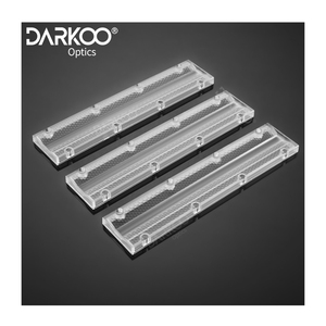 Control avanzado del deslumbramiento: Lentes de Fresnel de <span class=keywords><strong>PC</strong></span> extruidas con dispersión de 285 °, óptica antideslumbrante impermeable para iluminación de fachada y cultivo - Product Image 2