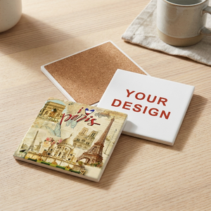 Posavasos de Cerámica Sublimable, Cuadrado de 3.9 Pulgadas, Resistente al Calor, Absorbente, para Bebidas, Personalizable con Foto, Regalo Promocional - Product Image 5