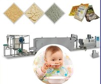 Ligne de nutrition instantanée pour bébé 300 kg/h Extrudeuse de céréales soufflées GMP Certifiée CE + ISO Échantillons gratuits limités