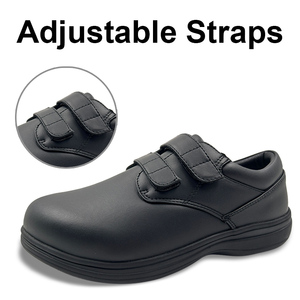 <span class=keywords><strong>Chaussures</strong></span> diabétiques unisexes faciles à enfiler réglables grande taille <span class=keywords><strong>pour</strong></span> hommes et femmes avec une large largeur d'orteils en microfibre <span class=keywords><strong>pour</strong></span> les <span class=keywords><strong>pieds</strong></span> <span class=keywords><strong>gonflés</strong></span> Œdème - Product Image 6