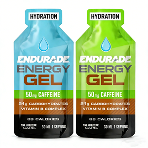 OEM 25g 30ml Sports Nutrition Energy Drink Gel Herbal Power Packets For Running Sugar-Free Electrolyte <strong>Supplement</strong> Mini Sachet - Product Image 4