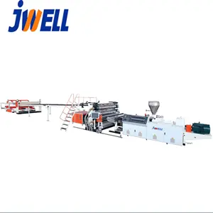 Good anti-scratch resistance UV Imitation marble PVC sheet Extrusion Machine