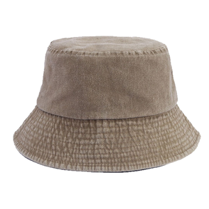 Sombreros de Pescador de Mezclilla con Bordado 3D y Logotipo Personalizado al por Mayor, Unisex, para Exteriores, Estilo Panamá, para Senderismo, Protección Solar, de Algodón Lavado, Estilo Safari - Product Image 2