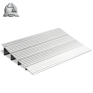 Grande <span class=keywords><strong>rampe</strong></span> de seuil de porte de maison en aluminium métallique mobile pour fauteuils roulants portes <span class=keywords><strong>marches</strong></span> escaliers - Product Image 2