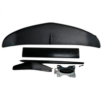 Planche de surf/wakeguf en Fiber de carbone, noir, Paddle pour position debout, modèle en hydroaluminium