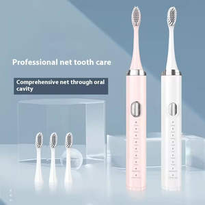 Cepillo de Dientes Eléctrico Sónico para Adultos, Recargable Tipo-C, Resistente al Agua IPX7, Cerdas Suaves, Limpieza Profunda, Vibración de 10000 rpm - Product Image 4