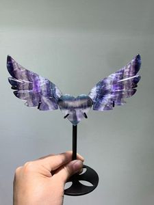 ปีกแห่งความรักโรสควอตซ์ <span class=keywords><strong>RURU</strong></span> ปีกอะเมทิสต์ คริสตัลธรรมชาติแกะสลัก งานฝีมือพื้นบ้าน รูปหัวใจ สำหรับตกแต่งบ้าน ขายส่ง - Product Image 2