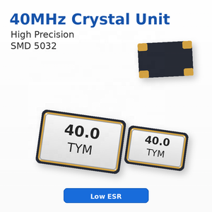 Unidad <span class=keywords><strong>de</strong></span> Cristal <span class=keywords><strong>de</strong></span> Alta Precisión y Bajo ESR <span class=keywords><strong>de</strong></span> 40MHz SMD 5032 para Dispositivos <span class=keywords><strong>de</strong></span> <span class=keywords><strong>Comunicación</strong></span> - Product Image 1