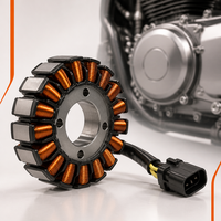 Stator magnétique Wanray pour moteur Touring Electra Glide Road King Street Glide 50A 3 phases 29987-06D