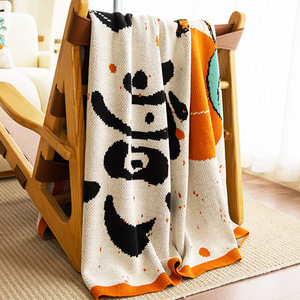 Couverture tricotée épaisse de style Ins, idéale pour la sieste au bureau, la nouvelle décoration intérieure et les déménagements - Product Image 3