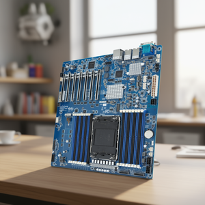 เมนบอร์ดเซิร์ฟเวอร์ Gigabyte MS33 AR1 Rev 1 X 3 X Single Intel Xeon Scalable E ATX รองรับ DDR5 10GbE - Product Image 3