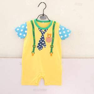 Ropa de Bebé de Moda al por Mayor a Precio Fresco, Conjunto de Ropa para Bebé, Romper Corto con Puntos, de China - Product Image 2