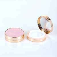 Kotak Krim BB Air Cushion Bulat Label Kustom Grosir, Wadah Air Cushion Kosong, Kemasan Kosmetik, Wadah Air Cushion Warna Nude