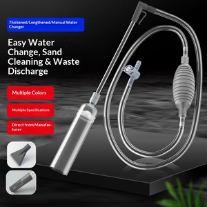 Equipamento de limpeza para aquários com tanque de água de 3m, 2.6m e 1.7m, kit de sifão com bomba para troca de água em aquários grandes. - Product Image 2