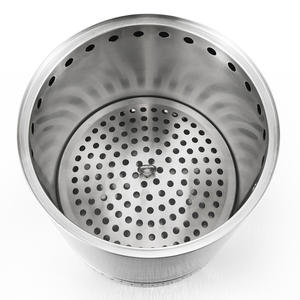 Brasero Portátil de <span class=keywords><strong>Mesa</strong></span> KZ KZ-X220 al por Mayor, Soporte de Acero Inoxidable de 8.6 Pulgadas, Mini Brasero de Carbón para Exteriores con Bajo Nivel de Humo - Product Image 3