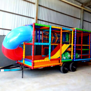 Yüksek Karlı ve Uygun Fiyatlı, Çocuklar İçin Treylerli Hareketli Lunapark Oyun Alanı Satılık - Product Image 1