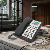 Téléphone de table pour hôtel HTTP/HTTPS/SIP PnP/TR-069 à configuration automatique PSTN+IP