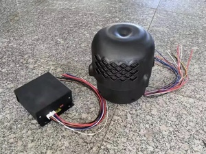Amplificador <span class=keywords><strong>de</strong></span> Sirena <span class=keywords><strong>de</strong></span> Baja Frecuencia Pioneer <span class=keywords><strong>de</strong></span> 12v y 100w, Altavoz con Unidad <span class=keywords><strong>de</strong></span> Controlador Howler, Señalización Federal Estadounidense - Product Image 3