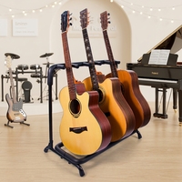 Wholesale Versatile Guitar Holder Multi Instrument Rack for Ukulele Mandolin Banjo Classroom Studio Display Stand