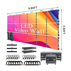 Pantalla LED Colgante D-King para Alquiler, P3.91 500x1000mm 500x500mm, IP65 Impermeable, Pantalla LED para Interiores/Exteriores - Product Image 1