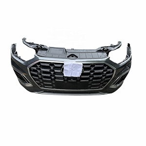 ชุดกันชนหน้ามือสองสำหรับ Audi Q5L / <span class=keywords><strong>Q5</strong></span> <span class=keywords><strong>Sportback</strong></span> 2021-2024 รุ่น <span class=keywords><strong>S</strong></span>-<span class=keywords><strong>Line</strong></span> Sport พร้อมกระจังหน้าแบบรังผึ้ง - Product Image 4