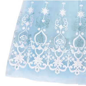 Costume di Halloween blu ragazze abito da principessa festa di compleanno <span class=keywords><strong>abbigliamento</strong></span> per bambini Elsa ruolo biancaneve ragazze costumi - Product Image 6