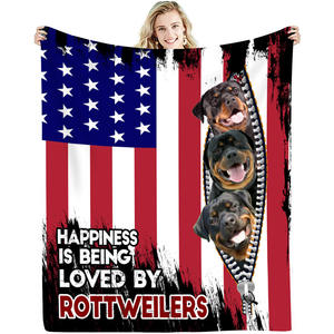 Couverture personnalisée en <span class=keywords><strong>flanelle</strong></span> douce 100% polyester, motif de chien de dessin animé, cadeaux pour les amoureux des chiens, couvertures pour animaux de compagnie, couvertures pour canapé, Halloween - Product Image 6