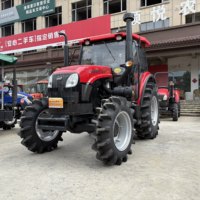 Traktor Pertanian YTO 80HP 4WD Kabin Tertutup Transmisi 12-Percepatan dengan Banyak Port Output Hidrolik untuk Produktivitas Tinggi di Lahan Sawah dan Lahan Kering