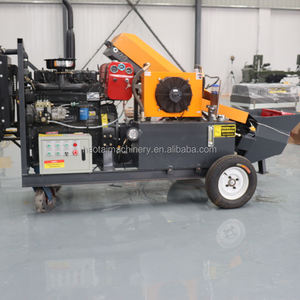 Hot Selling Beton pumpe Anhänger montierte Beton pumpe <span class=keywords><strong>Diesel</strong></span> Betonmischer Hydraulik pumpe - Product Image 1