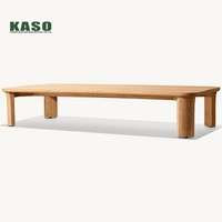 Ensemble de meubles de jardin de luxe modernes en bois, canapé, banc imperméable, siège de jardin, canapé d'extérieur en teck