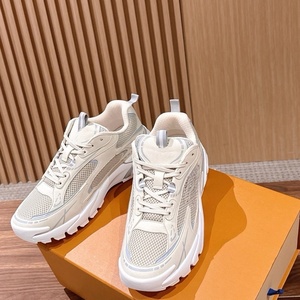 High-Quality Designer Style Men's/Women's Chunky Sneakers Mesh Leather Thick Sole <strong>Dad</strong> Shoes Casual Running <strong>Trainers</strong> - Product Image 4