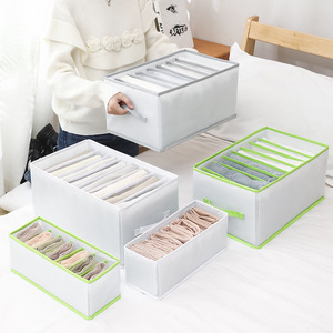 Wholesale Foldable 7/8/9 Grids Dividers Box Underwear <b>Drawer</b> Organizers for Clothing Socks Bras Ties - Product Image 6