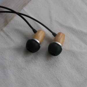 Chất Lượng Tốt Nhất Maple Gỗ Trong Tai Nghe Stereo Âm Thanh Gỗ Cho Điện Thoại Di Động - Product Image 1