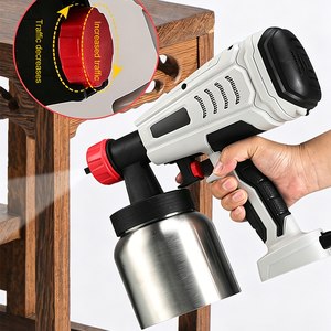 Pistola <span class=keywords><strong>de</strong></span> Pulverización DIY <span class=keywords><strong>de</strong></span> Alta Potencia <span class=keywords><strong>de</strong></span> 800W, Herramienta Multifuncional <span class=keywords><strong>de</strong></span> Plástico Cuadrado <span class=keywords><strong>para</strong></span> <span class=keywords><strong>Pintar</strong></span> con Látex y Colorear Pasteles - Product Image 3