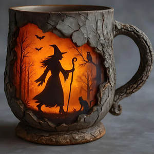 2026 नए फैशन कैंपिंग रसोई क्रिप्टो विश्वासियों अद्वितीय कॉफी मग बीजफुट जंगल आग मग - Product Image 2