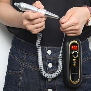 Kit de lime à ongles électrique portable rechargeable avec logo personnalisé, 30000 tr/min, pour enlever le vernis gel - Product Image 3