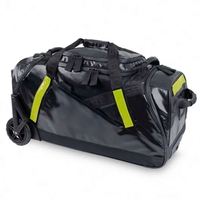 Échantillon gratuit : Sac de pompier pour les premiers intervenants, sac de transport pour équipement de pompier avec compartiment pour casque, aérations en maille, croix de Malte