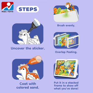 Scatola Artistica 3D in Plastica per Bambini con Paesaggio e Ombre - Serie <span class=keywords><strong>Foresta</strong></span> - Product Image 4