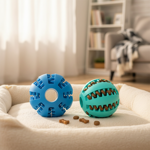 Dayanıklı Yumuşak <span class=keywords><strong>TPR</strong></span> Kauçuk Çevre Dostu Toksik Olmayan İnteraktif Köpek Çiğneme Oyuncak Topu Yavaş Besleyici Moda Tarzı XR Zhejiang - Product Image 6