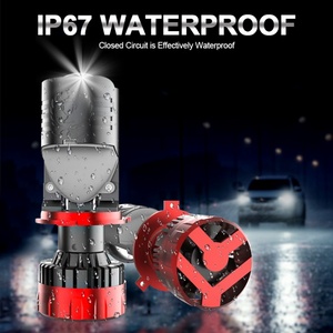 Proyector de Lente H4 de 220 Vatios, Faro Delantero LED para Automóvil, Bombilla LED H4 para Automóvil y Motocicleta - Product Image 6