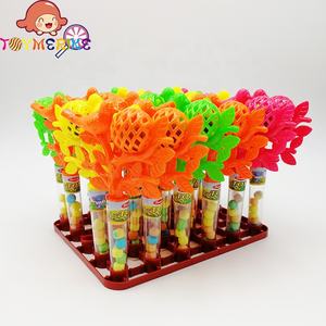 Venta al por mayor de dulces Happyday Mini Bird Flower Toy con sabor a frutas comprimidas - Product Image 1
