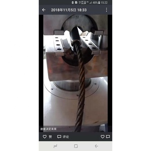 400-Tonnen-Hydraulikpressmaschine mit Drahtseil-Stahl kern komponenten einschl ießlich Pumpen motor - Product Image 6