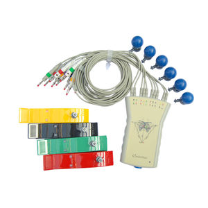 中国メーカー製品ベスト12チャンネルUSBストレステストトレッドミル<span class=keywords><strong>ECG</strong></span>マシンCV1200 CE付きWindows用 - Product Image 3