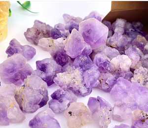Natural Amethyst Raw Stone Chips Crystal Specimen Purple Mineral Fragments Irregular Shape Healing for Feng Shui Meditation - Product Image 2