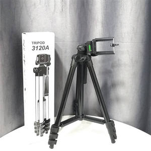 Trípode Profesional de Aluminio 3120A, Soporte para Cámara <span class=keywords><strong>Digital</strong></span> DSLR, Trípode para Teléfono Inteligente, Soporte para Teléfono Móvil, Palo para Selfies - Product Image 6