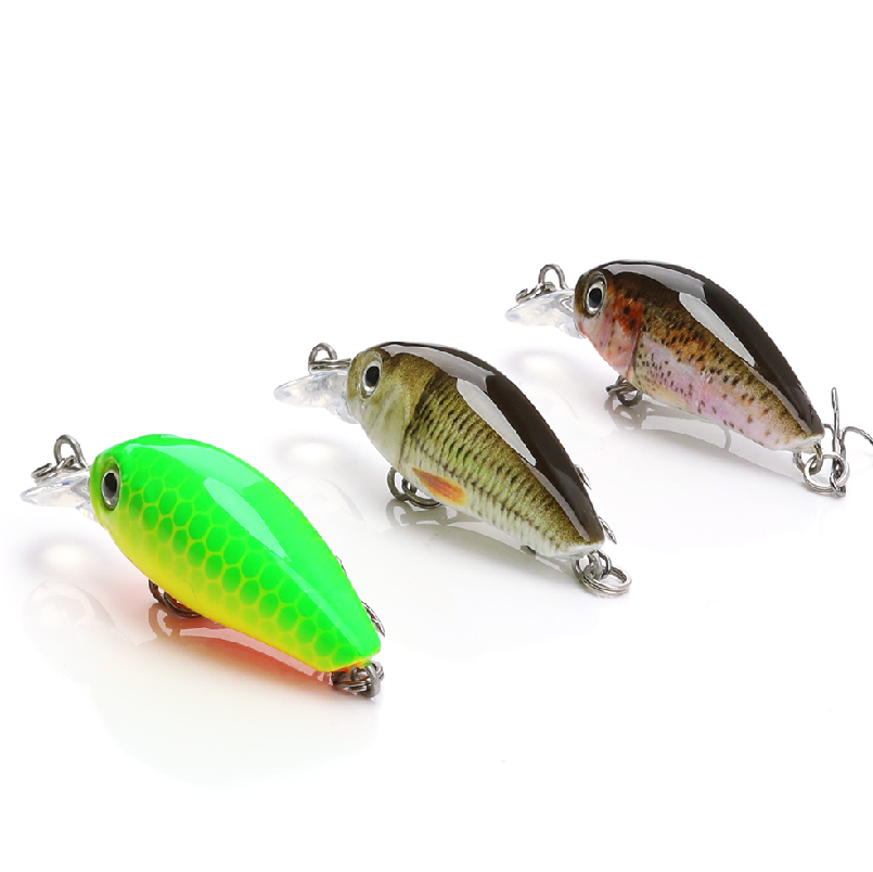 VTAVTA 4.6センチメートル3.9グラムWholesale Factory Make Good Price MIni Crankbait Sea Bass Wobbler Fishing Lure