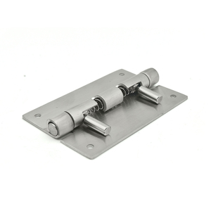 <span class=keywords><strong>Cerniere</strong></span> a Farfalla in Acciaio <span class=keywords><strong>Inox</strong></span> 304 Piatte Regolabili Quadrate Rimovibili con Sgancio Rapido e Foro - Product Image 5