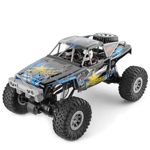 WLtoys 104310 Véhicule télécommandé électrique 4x4 tout-terrain haute vitesse 15 km/h à l'échelle 1/10, modèle de camion télécommandé pour garçons - Product Image 1
